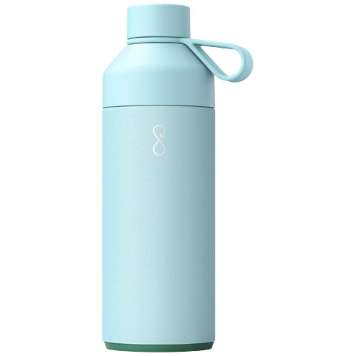 Botella de agua con aislamiento al vacío de 1000 ml "Big Ocean Bottle" - 10075352