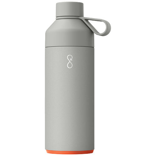 Botella de agua con aislamiento al vacío de 1000 ml "Big Ocean Bottle" - 10075391