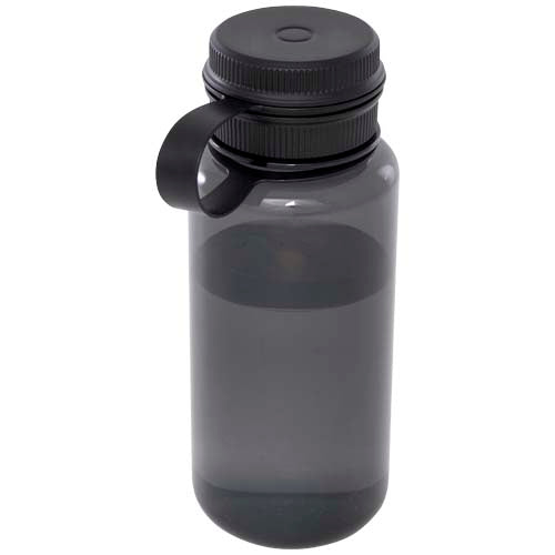 Botella deportiva de RPET con certificado RCS, de 900 ml y con tapa multifunción "Ryder"