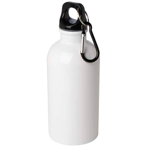 Bidón de 400 ml de acero inoxidable con certificado RCS con mosquetón "Oregon"