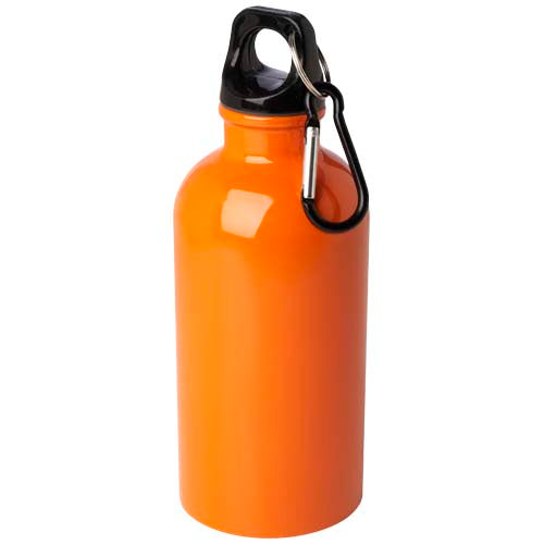 Bidón de 400 ml de acero inoxidable con certificado RCS con mosquetón "Oregon"