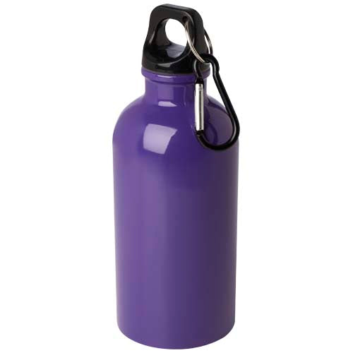 Bidón de 400 ml de acero inoxidable con certificado RCS con mosquetón "Oregon"