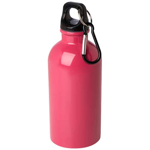 Bidón de 400 ml de acero inoxidable con certificado RCS con mosquetón "Oregon"