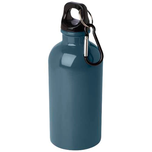 Bidón de 400 ml de acero inoxidable con certificado RCS con mosquetón "Oregon"