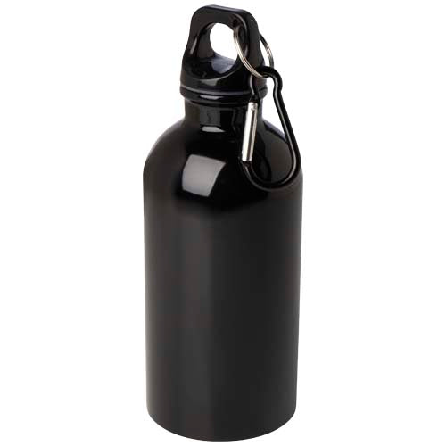 Bidón de 400 ml de acero inoxidable con certificado RCS con mosquetón "Oregon"