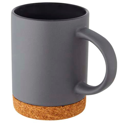 Taza de cerámica de 425 ml con base de corcho "Neiva"