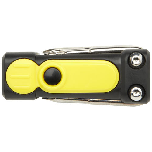Set de destornilladores de plástico reciclado 8 en 1 RCS con linterna "Octo" - imageFront