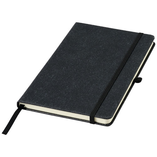 Libreta A5 de retales de piel "Atlana" - 10757500