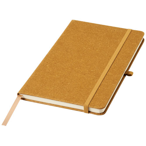 Libreta A5 de retales de piel "Atlana" - 10757516
