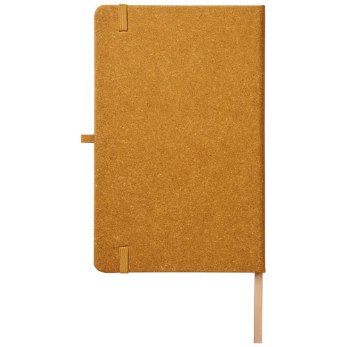 Libreta A5 de retales de piel "Atlana" - imageBack