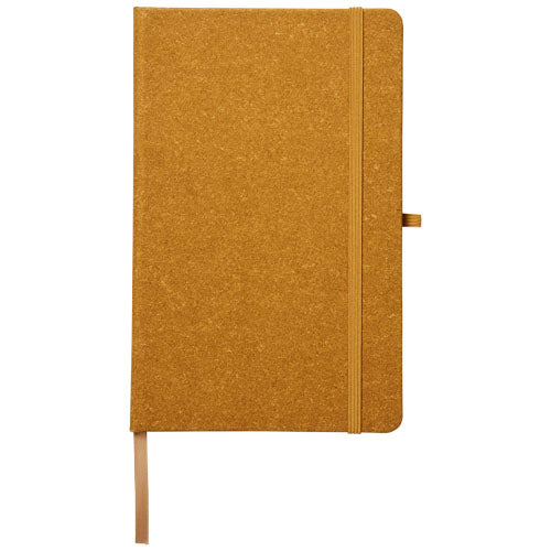 Libreta A5 de retales de piel "Atlana" - imageFront
