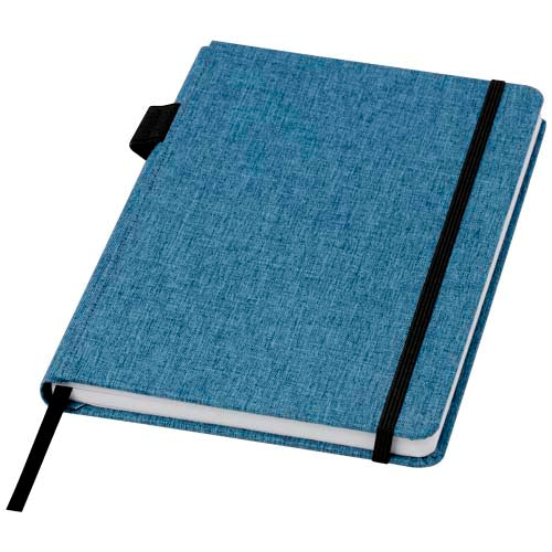 Libreta de tamaño A5 de PET reciclado "Orin" - 10774250