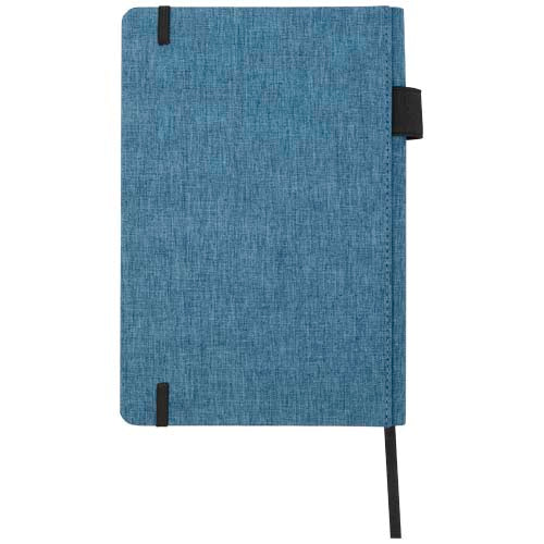 Libreta de tamaño A5 de PET reciclado "Orin" - imageBack
