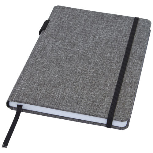 Libreta de tamaño A5 de PET reciclado "Orin" - 10774280