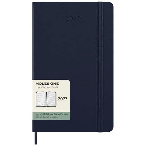 Planificador semanal L con tapa dura de 12 meses "Moleskine" - 10775453
