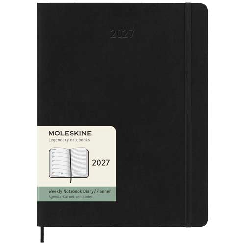 Libreta XL con tapa blanda de 12 meses "Moleskine" - 10775590