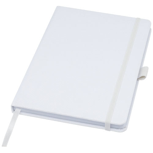 Libreta de papel reciclado A5 con tapa de PET reciclado "Honua" - 10776301