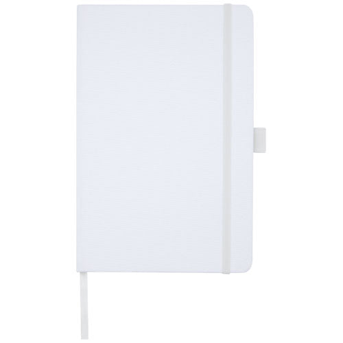 Libreta de papel reciclado A5 con tapa de PET reciclado "Honua" - imageFront