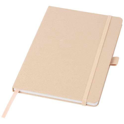 Libreta de papel reciclado A5 con tapa de PET reciclado "Honua" - 10776307