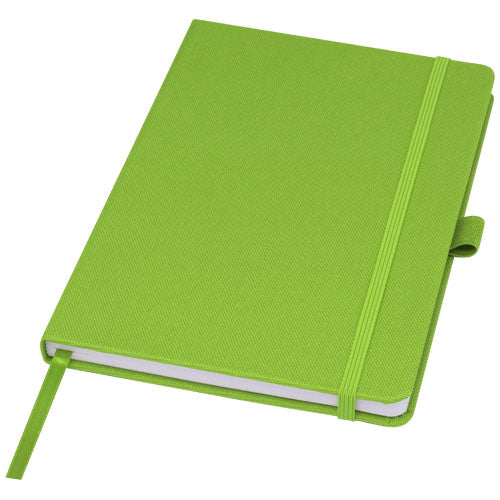 Libreta de papel reciclado A5 con tapa de PET reciclado "Honua" - 10776363
