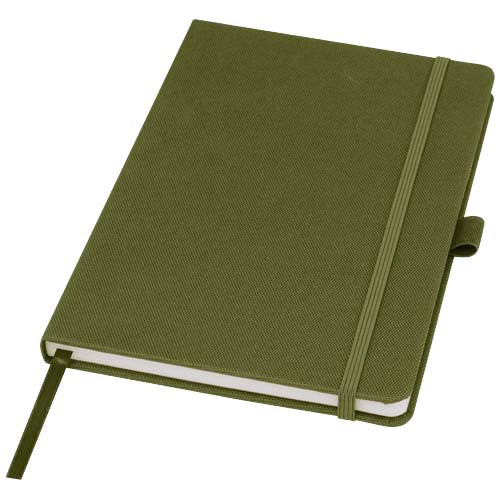 Libreta de papel reciclado A5 con tapa de PET reciclado "Honua" - 10776364