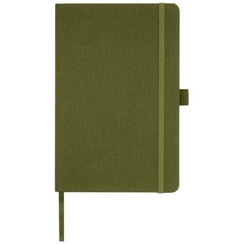 Libreta de papel reciclado A5 con tapa de PET reciclado "Honua" - imageFront