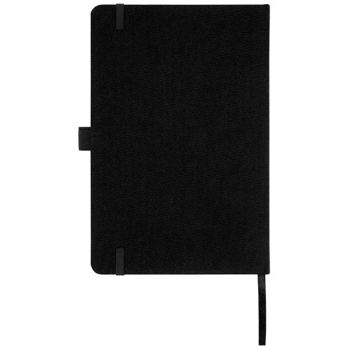 Libreta de papel reciclado A5 con tapa de PET reciclado "Honua" - imageBack