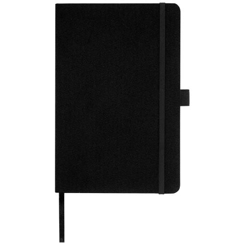 Libreta de papel reciclado A5 con tapa de PET reciclado "Honua" - imageFront