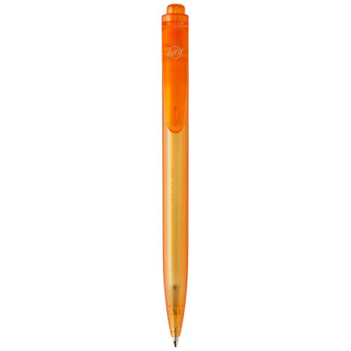 Bolígrafo de plástico oceánico "Thalaasa" (tinta negra) - 10783531