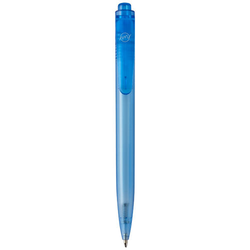 Bolígrafo de plástico oceánico "Thalaasa" (tinta negra) - 10783552