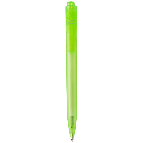 Bolígrafo de plástico oceánico "Thalaasa" (tinta negra) - 10783561
