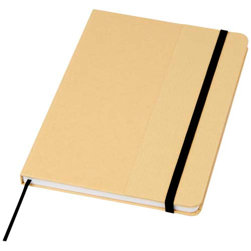 Libreta de tapa dura A5 de cartón reciclado "Nelida"
