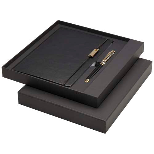 Set de libreta A5 con rollerball "Legato" (tinta azul) - 10792590