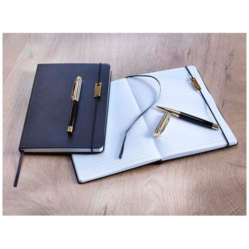 Set de libreta A5 con rollerball "Legato" (tinta azul) - imageMood1