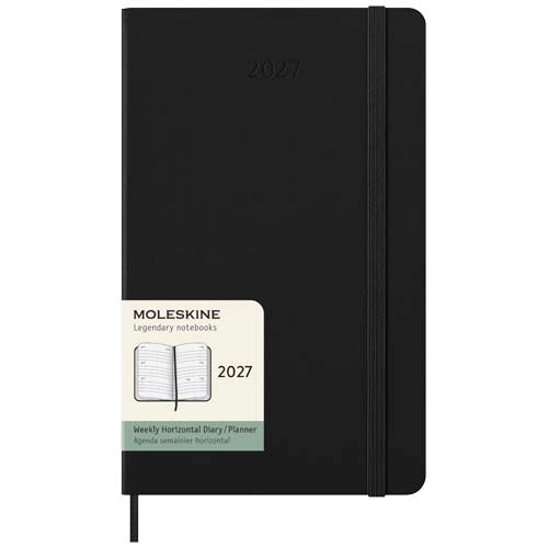 Agenda semanal de 12 meses L horizontal con tapa dura "Moleskine" - 10794190