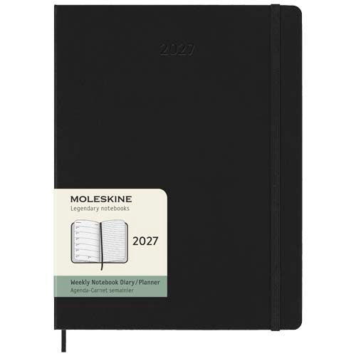 Agenda semanal XL de 12 meses con tapa dura "Moleskine" - 10795090