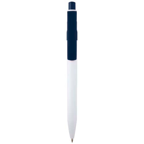 Bolígrafo de plástico reciclado "Unica" (tinta negra)