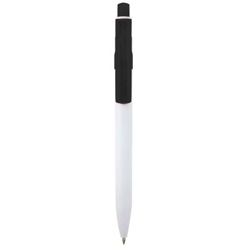 Bolígrafo de plástico reciclado "Unica" (tinta negra)