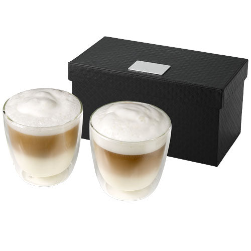 Set de 2 tazas de café de cristal "Boda" - 11251200
