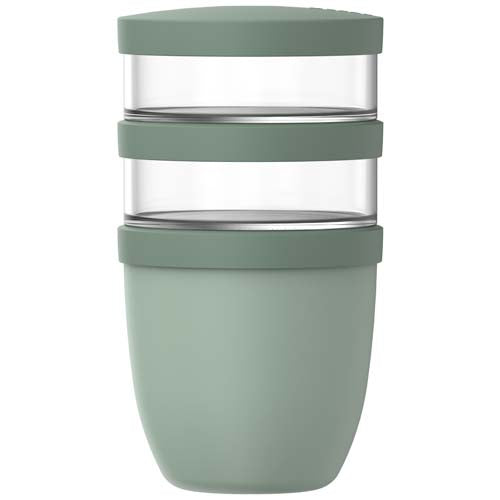 Fiambrera con aislamiento con 3 piezas de 500 ml + 2 × 200 ml "Mepal Ellipse" - imageFront
