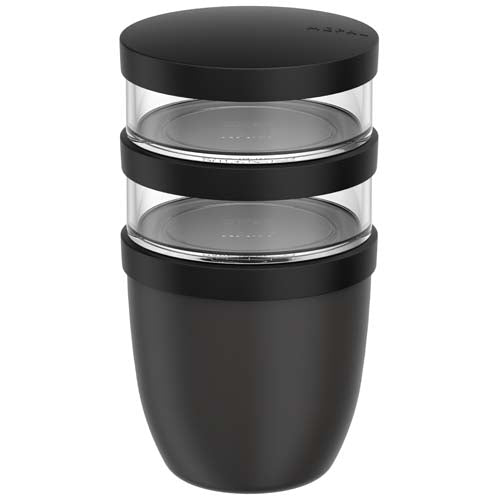 Fiambrera con aislamiento con 3 piezas de 500 ml + 2 × 200 ml "Mepal Ellipse" - 11314390