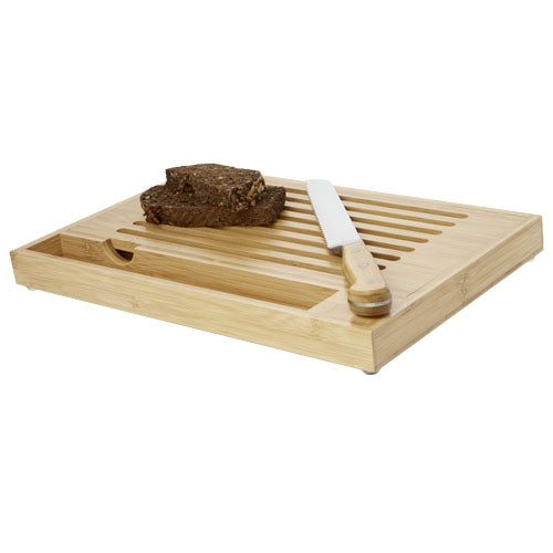 Tabla de cortar de bambú con cuchillo "Pao" - 11315306