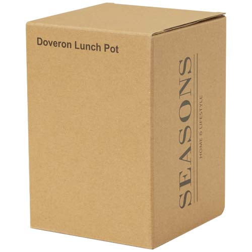 Fiambrera de 500 ml de acero inoxidable reciclado con aislamiento "Doveron" - imagePackage