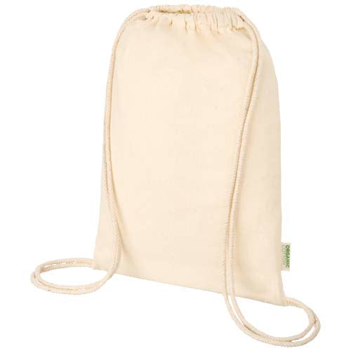 Mochila de cuerdas de algodón orgánico de 140 g/m² 5L "Orissa"