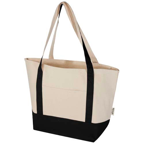 Bolsa Tote de algodón reciclado GRS de 320 g/m² "Sam"