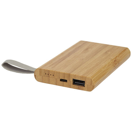 Batería externa de 5000 mAh de bambú "Tulda"