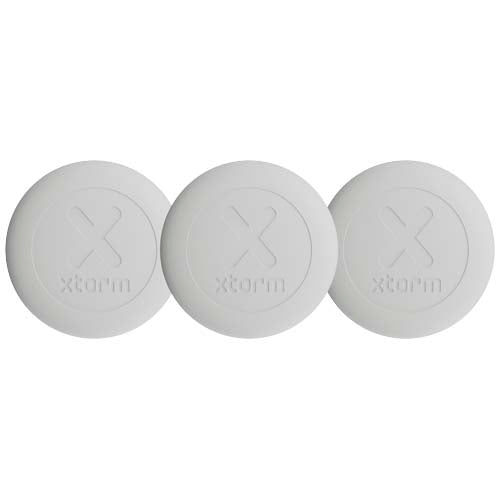 Paquete de 3 etiquetas de viaje resistentes al agua "Xtorm XTAG2GA" - imageFront