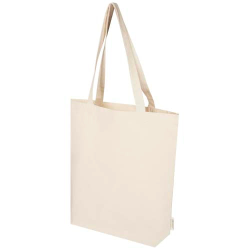 Bolsa Tote de 11 l con fondo ancho ecológico de 180 g/m² "Orissa"