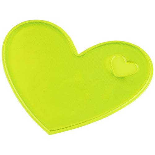Pegatina de corazón de PVC reflectante S-12 RFX™ - 1PR03806