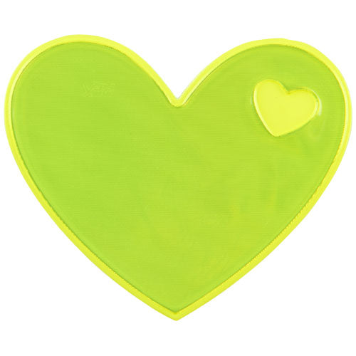 Pegatina de corazón de PVC reflectante S-12 RFX™ - imageFront